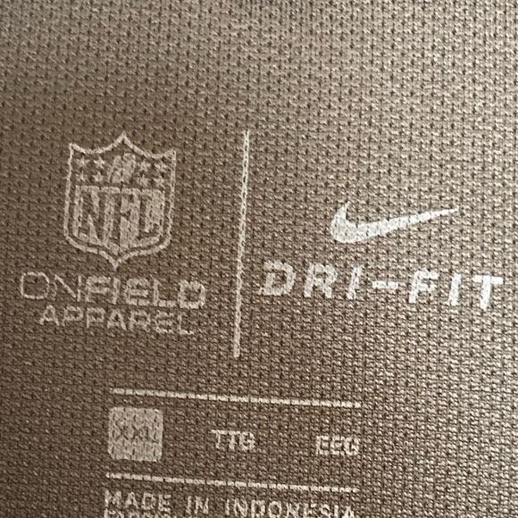 Tampa Bay Buccaneers Nike Dri-Fit On Field Apparel Men’s Short Sleeve Polo Shirt - Picture 8 of 8